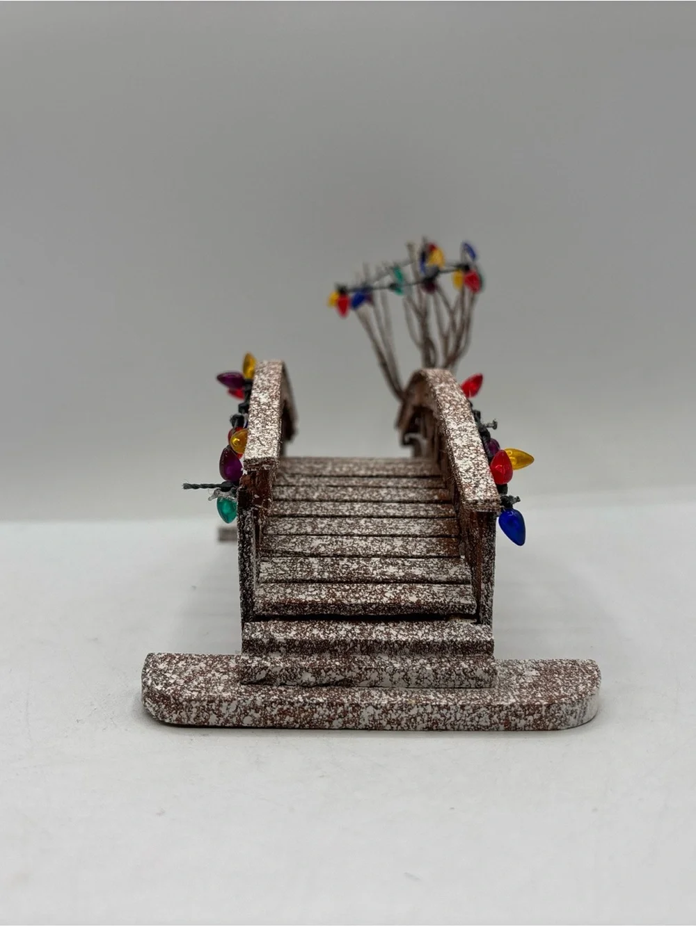 Lemax Village Collection 1991‎ Vintage Dickensvale Collectible Wooden Footbridge
